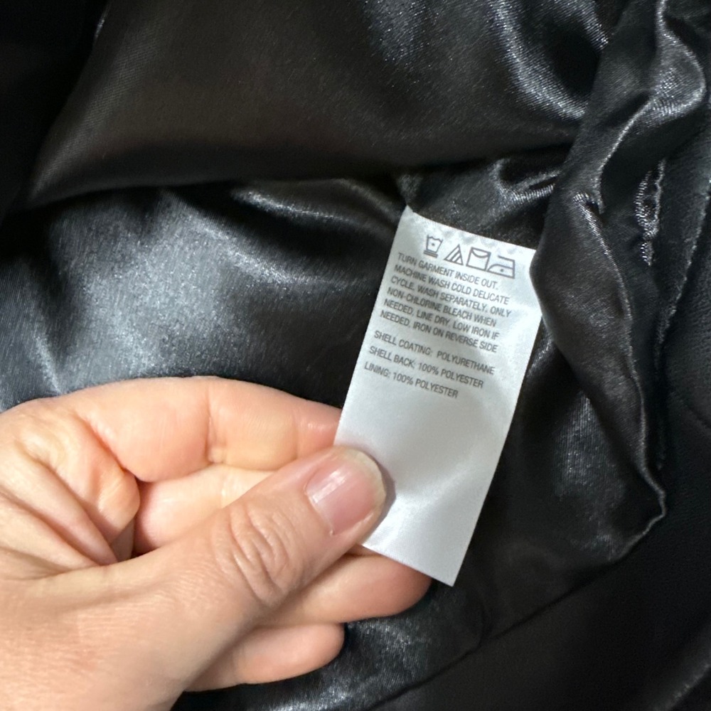 NWOT G by Giuliana Faux Leather‎ Fringe Tiger Graphic Jacket XL Biker Festival - Picture 6 of 6